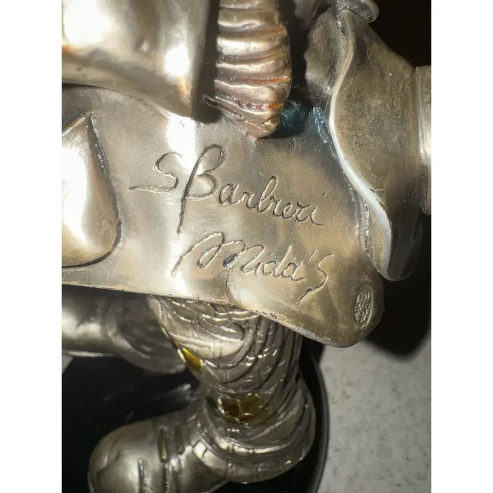 Mida Argento Silver Hand Painted Kissing Clown Italian Figurine. - Picture 5 of 7